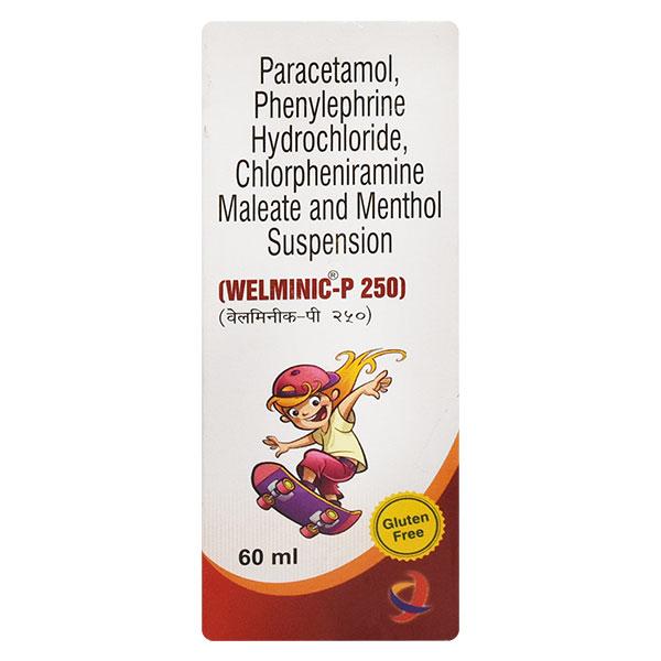 WELMINIC P 250mg Suspension 60ml
