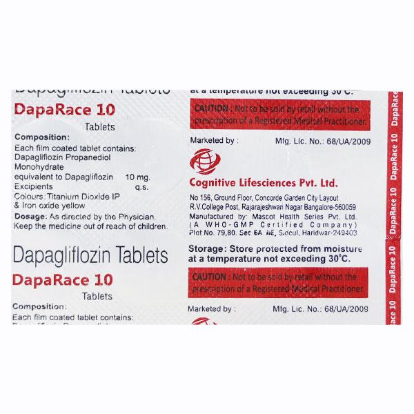 DAPARACE 10 Tablet 10's