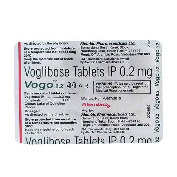 Vogo 0.2mg Tablet 15'S