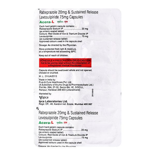 Acera L Capsule 10'S