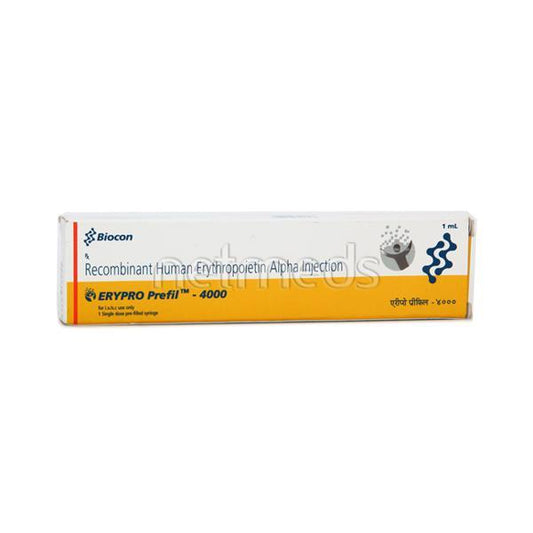 Erypro Prefil 4000IU Injection(Pfs) 1ml
