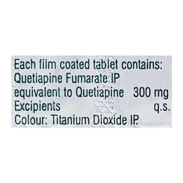 Qutipin 300mg Tablet 10'S