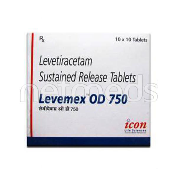 Levemex OD 750mg Tablet 10'S