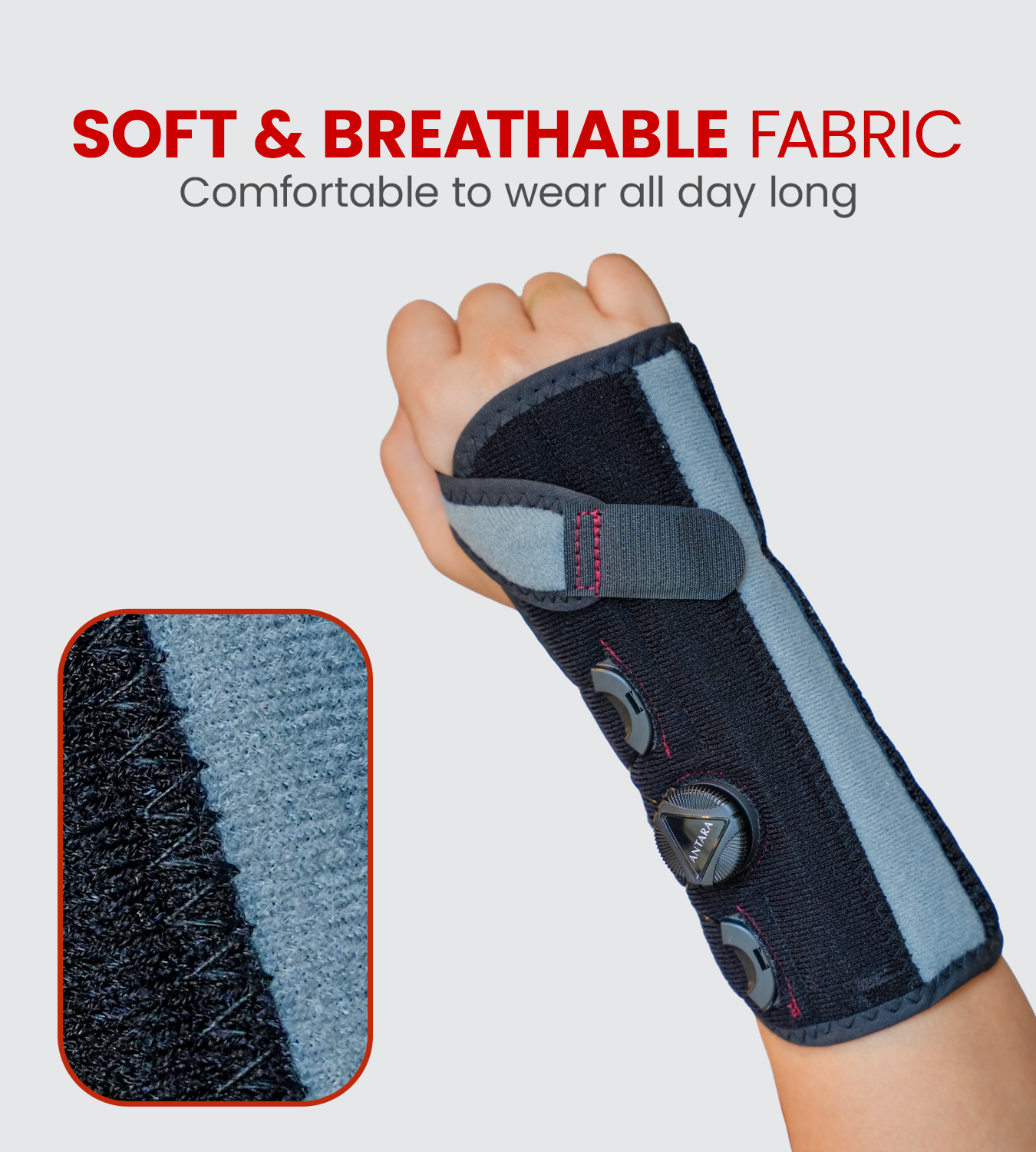 AGEasy Wrist Brace with Adjustable Dial