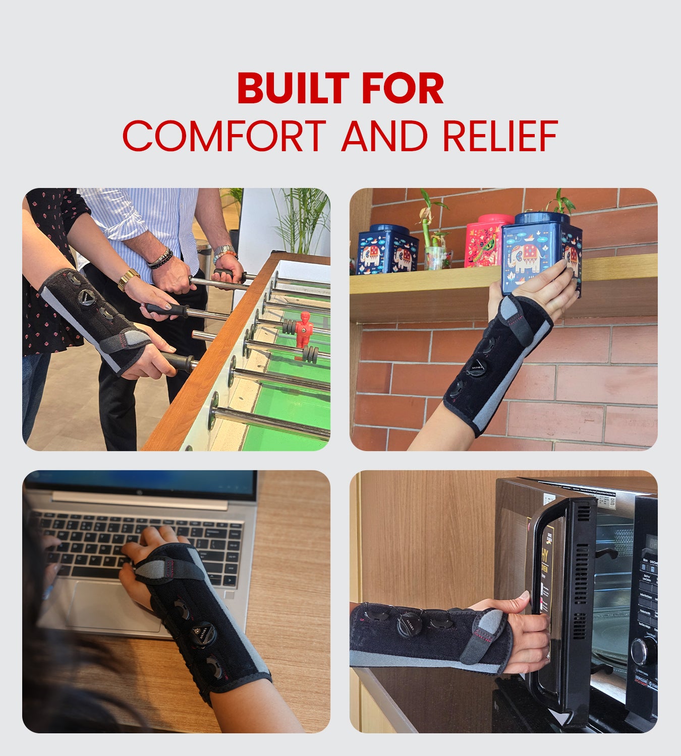 AGEasy Wrist Brace with Adjustable Dial