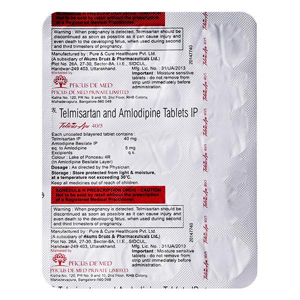 TELICUS AM 40mg Tablet 15's