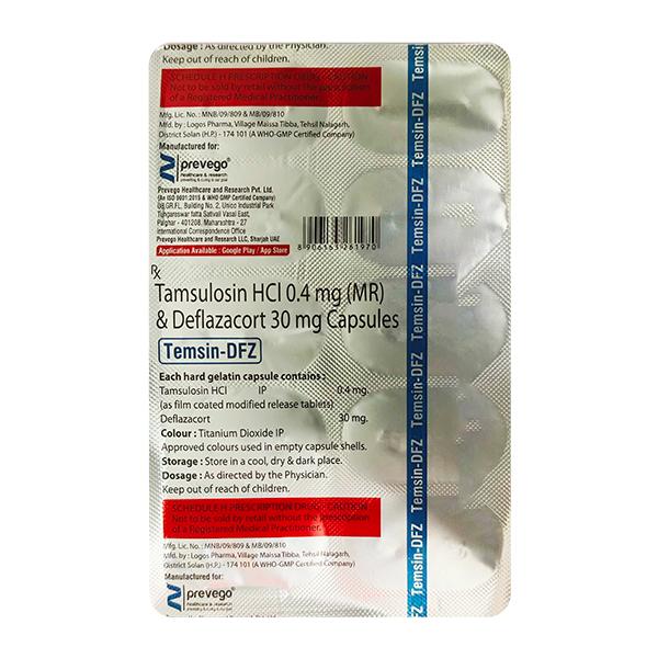 TEMSIN DFZ Capsule 10's