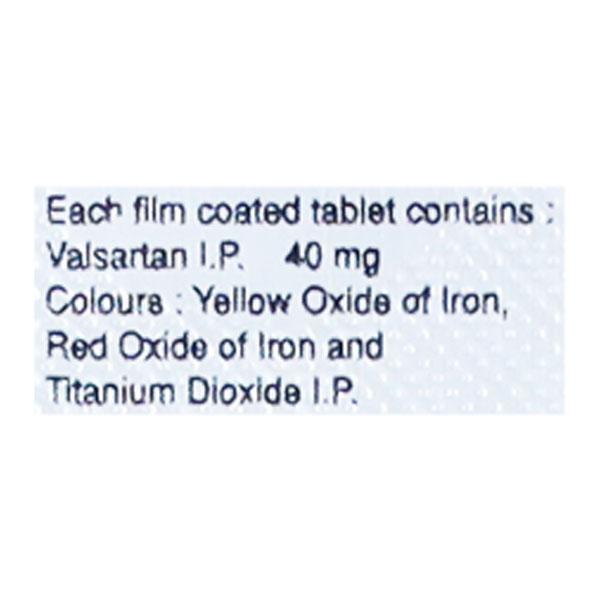 Valzaar 40mg Tablet 10'S