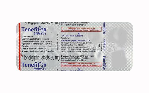 Tenefit 20mg Tablet 10'S