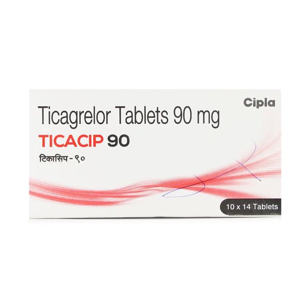 TICACIP 90mg Tablet 14's