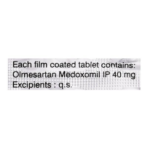 Olmetrack 40mg Tablet 10'S