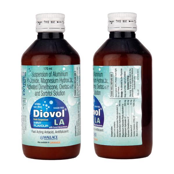 Diovol LA Forte Mint Suspension 170ml