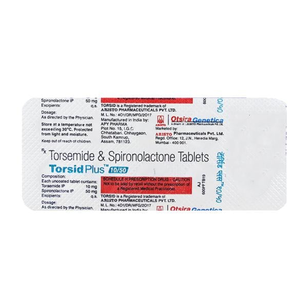 Torsid Plus 50/10mg Tablet 10