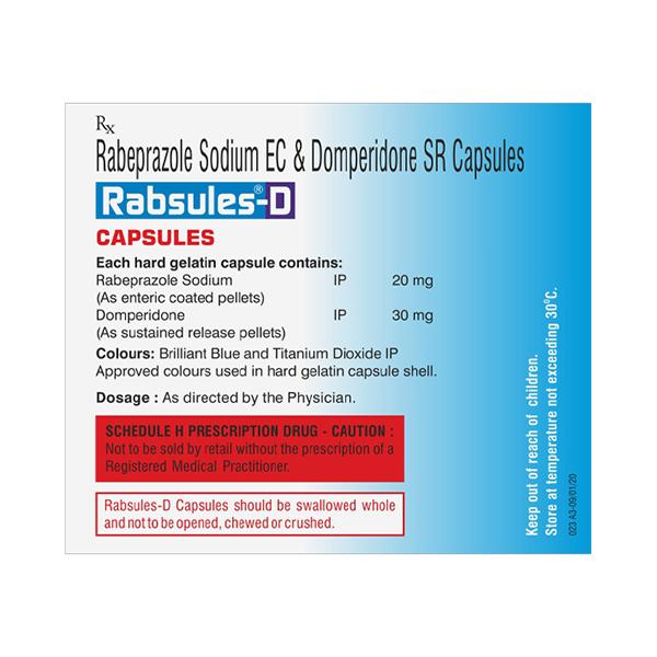 RABSULES D CAPSULE 10'S