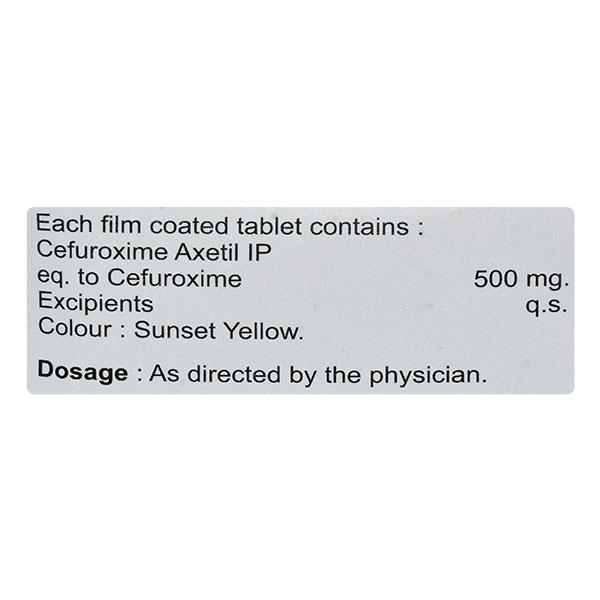 CEFUBROS 500 Tablet 10's