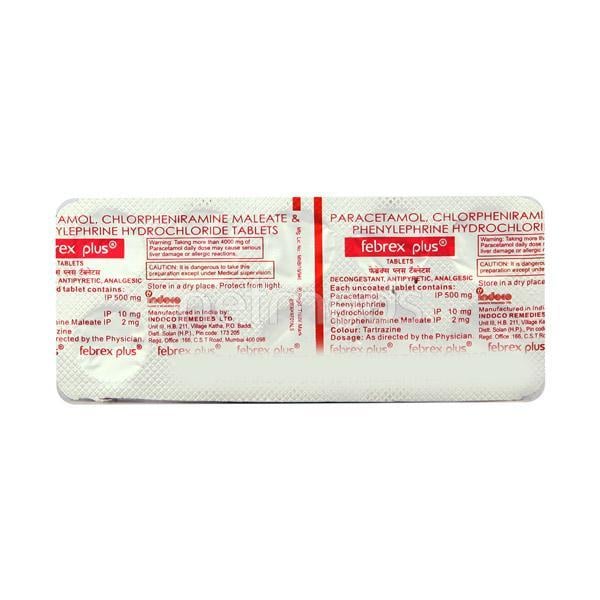Febrex Plus Tablet 10'S