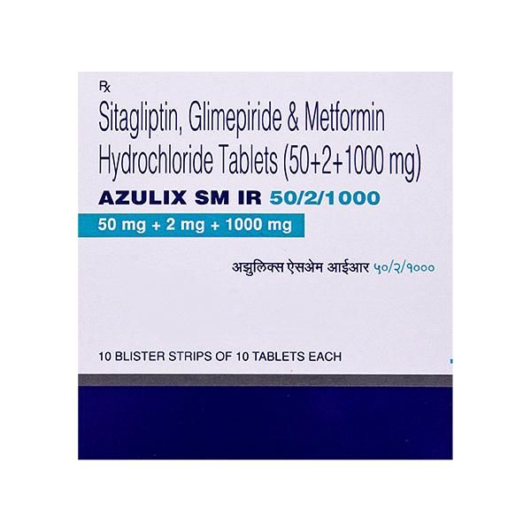 AZULIX SM IR 50/2/1000 Tablet 10's