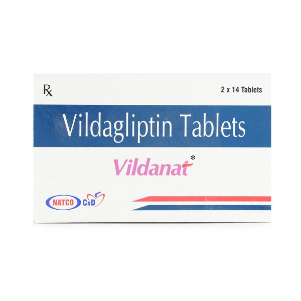 VILDANAT 50mg Tablet 14's