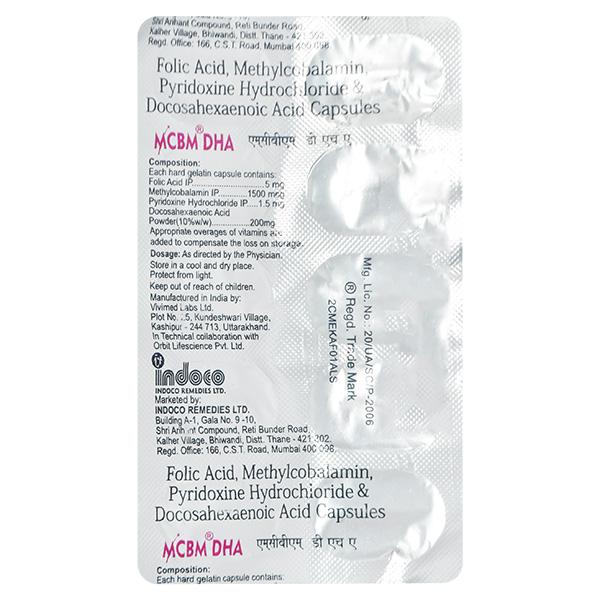 Mcbm Dha Capsule 10'S