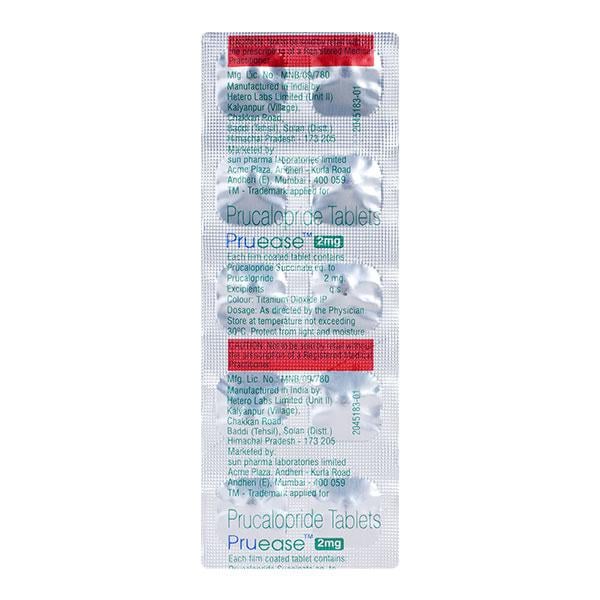 Pruease 2mg Tablet 10'S