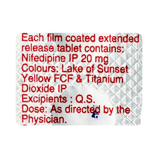 Cardipin Retard Tablet 10'S