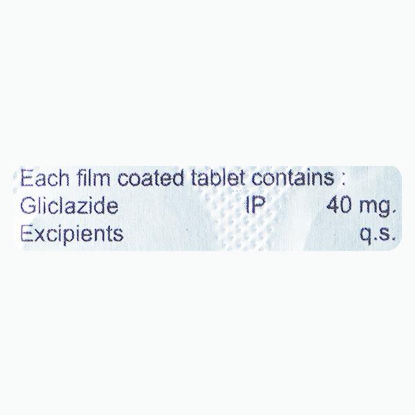 CLAGLID 40mg Tablet 10's