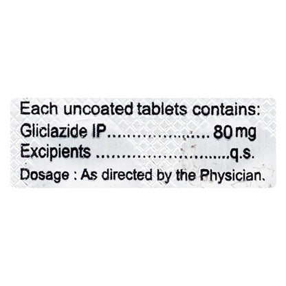 GLYCOTROL 80 Tablet 10's