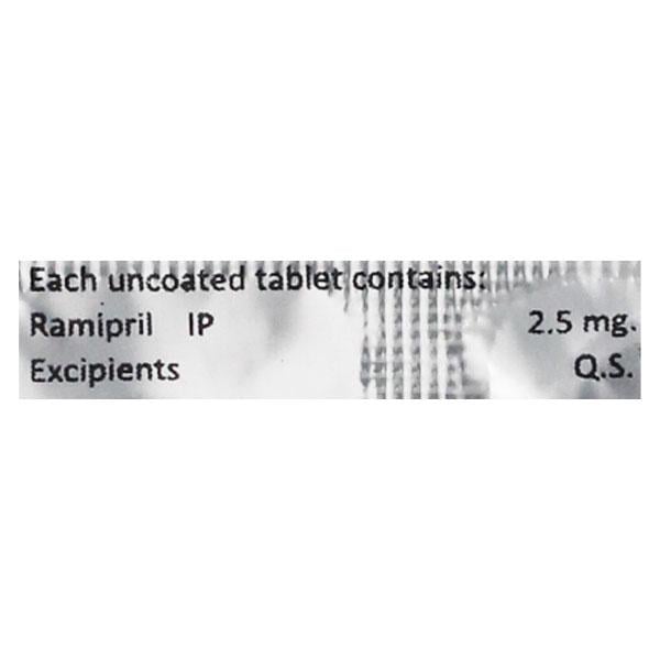 RAMIPIL 2.5 Tablet 10's