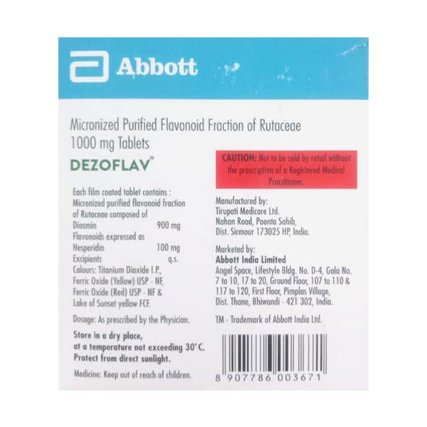 DEZOFLAV Tablet 18's