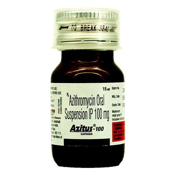 Azitus 100mg Suspension 15ml