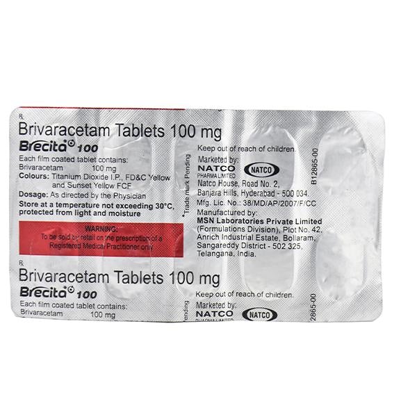 BRECITA 100 Tablet 10's