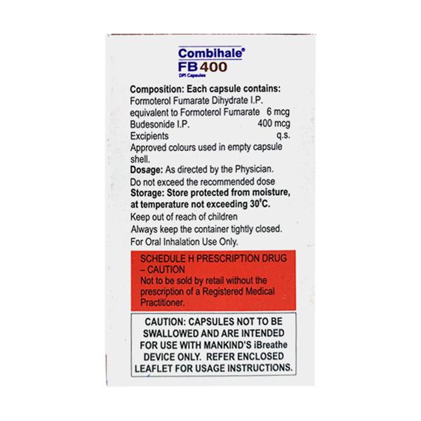 COMBIHALE FB 400 DPI Capsule 30's