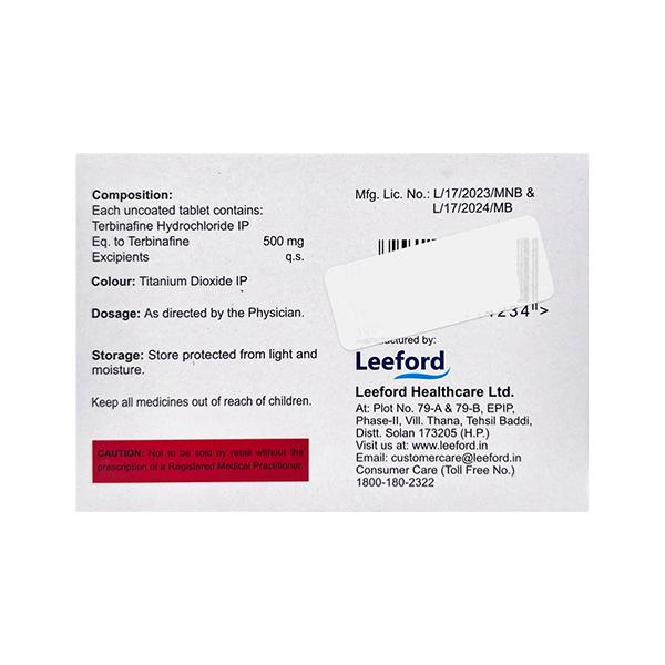 TEXIFORD 500 Tablet 7's