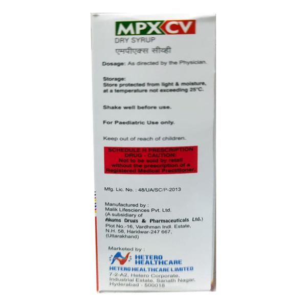 MPX CV Delicious Mango Flavour Dry Syrup 30ml