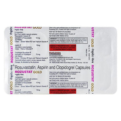 Rozustat Gold 10mg Capsule 10'S