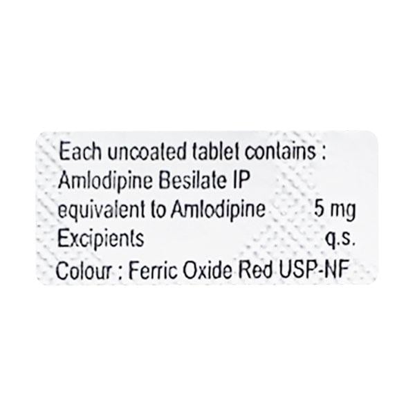 AMLOKIND 5 Tablet 15's