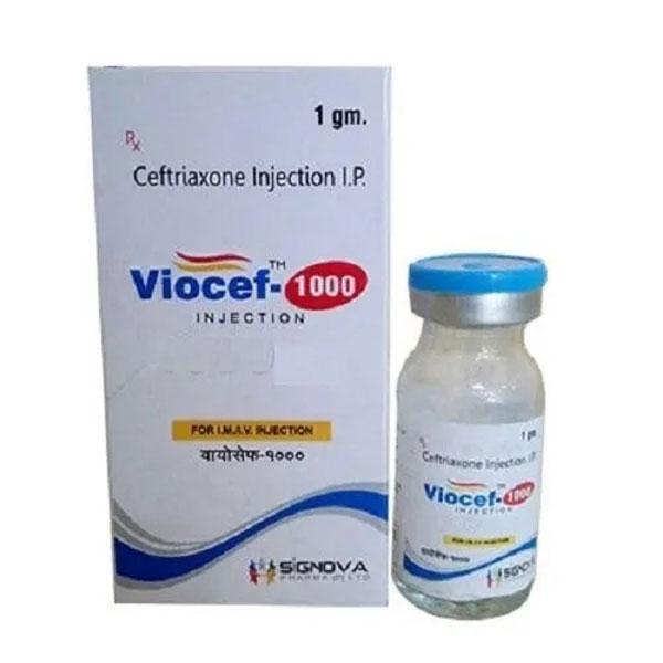 VIOCEF 1000mg Injection 1's