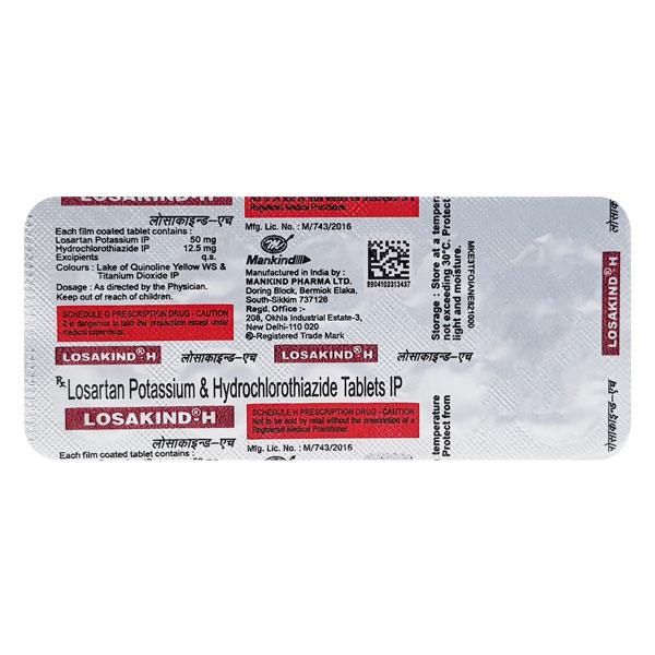 Losakind H Tablet 10'S