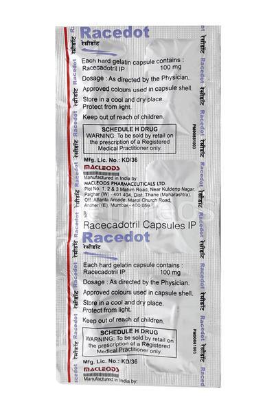 Racedot 100mg Capsule 6'S