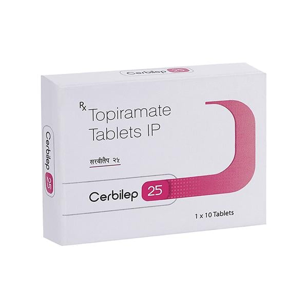 CERBILEP 25 Tablet 10's