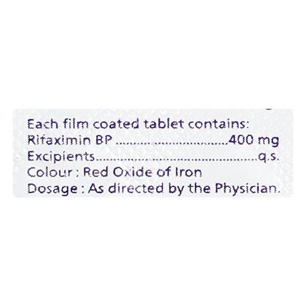 RIFADAC 400mg Tablet 10's