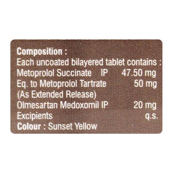 OLMEVAC M 20/50 Tablet 10's