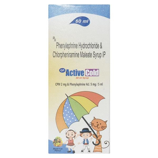 ACTIVE COLD Mixed fruit flavour Syrup 60ml