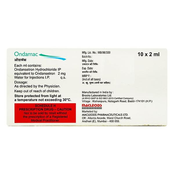 Ondamac Injection 2ml