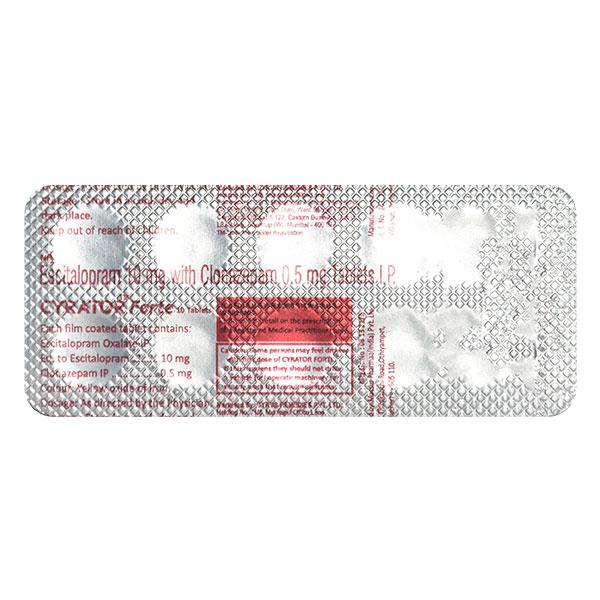 CYRATOR FORTE Tablet 10's