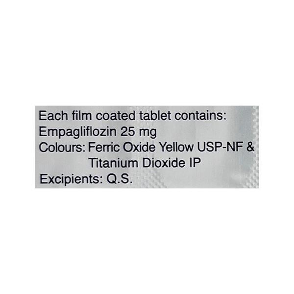 EMPANEO 25 Tablet 10's