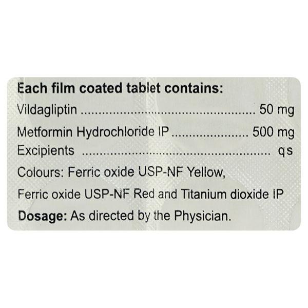 VILDOV M 500 Tablet 15's