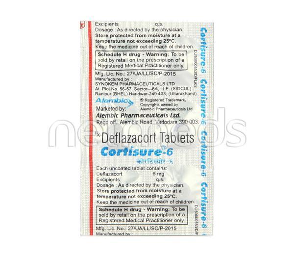 Cortisure 6mg Tablet 6'S