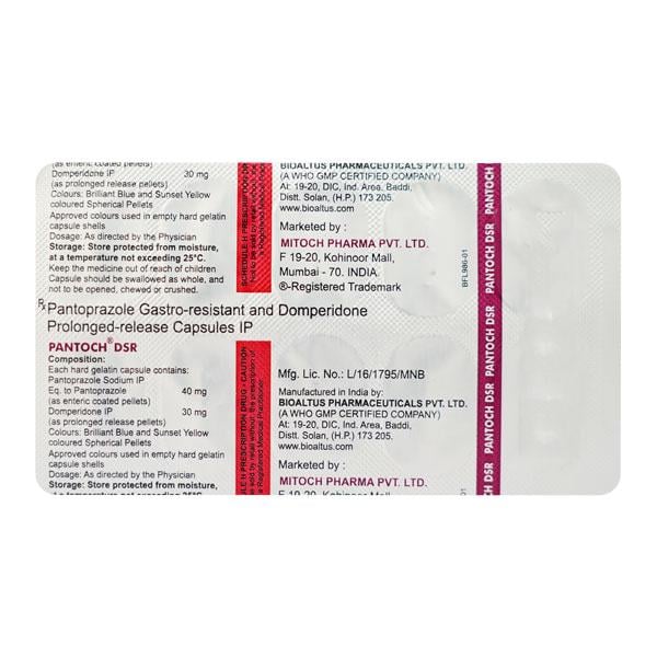 Pantoch DSR Capsule 10'S