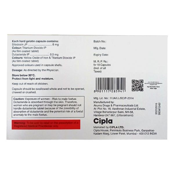 Silofast D 8 Capsule 10'S